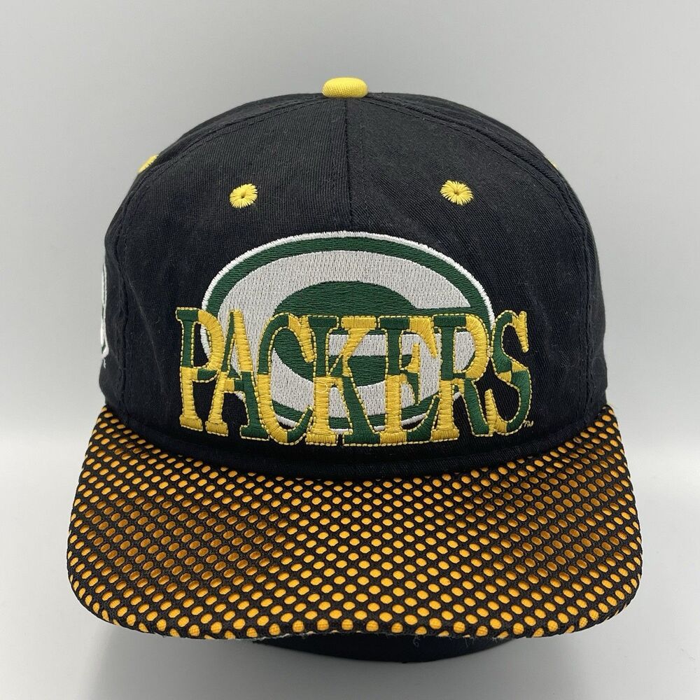 Vintage #1 Apparel Green Bay Packers Mesh Jersey Snapback NFL Hat Cap